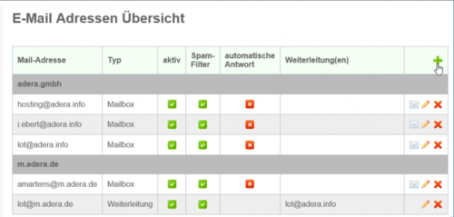 Postfach erstellen